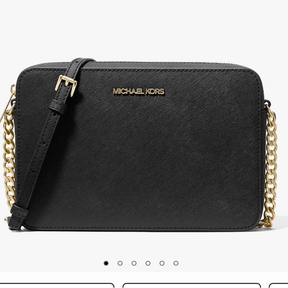 Jet Set Large Saffiano Leather Crossbody Bag Michael Kors - Picture 3 of 8